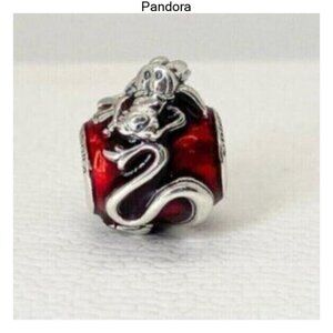 Pandora Disney Mulan Mushu Charm Bead #798632C01